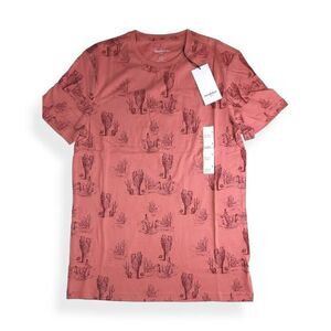 Goodfellow & Co. Faded Rose Cactus Tee XL